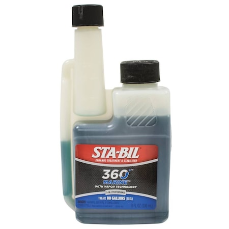 Stens Sta-Bil Marine Formula Fuel Stabilizer Size 8 Oz Lawn Mowers 770-176